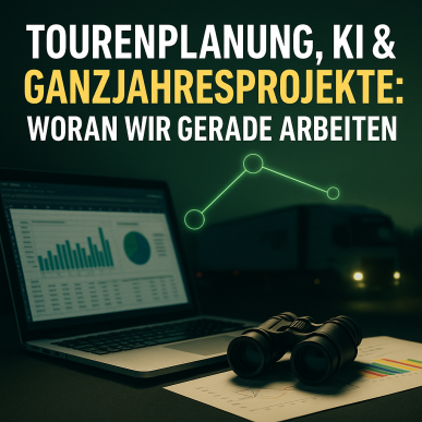 Tourenplanung, KI & Ganzjahresprojekte